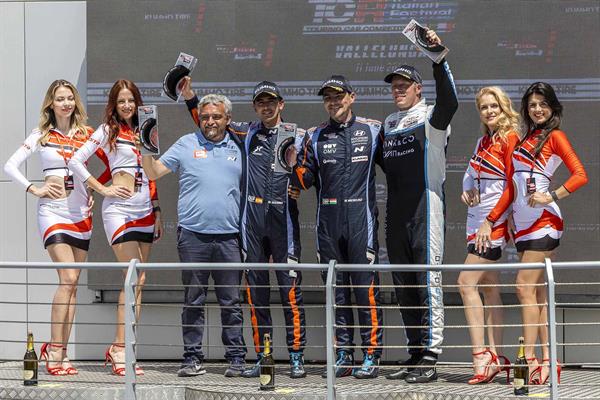 BRC Racing Team celebrates another spectacular winning weekend in Kumho TCR World Tour