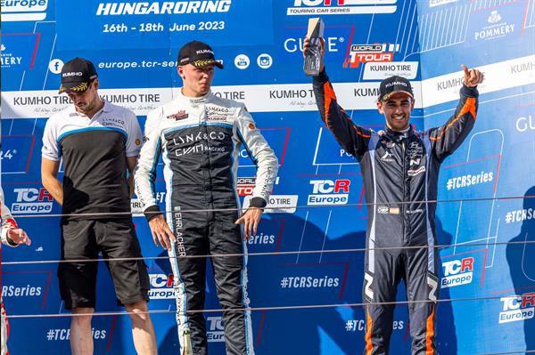 Podium finish for BRC Racing Team in Hungary at Kumho TCR World Tour
