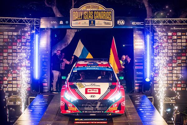 BRC Racing Team and Paddon now second on ERC leaderboard after Round 2