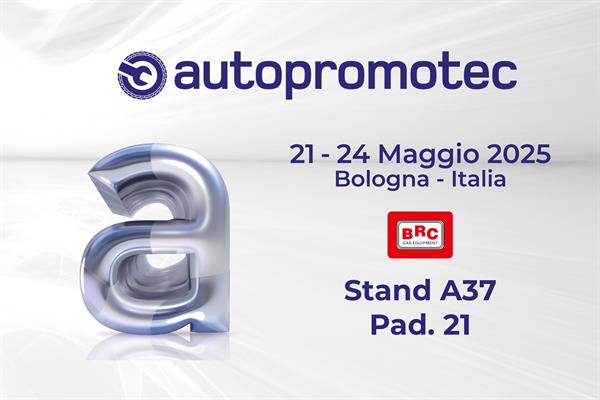 BRC Gas Equipment sarà presente ad Autopromotec 2025 BRC Gas Equipment sarà presente ad Autopromotec 2025